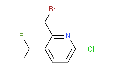 2-(Bromomethyl)-6-chloro-3-(difluoromethyl)pyridine