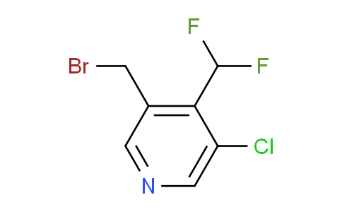3-(Bromomethyl)-5-chloro-4-(difluoromethyl)pyridine