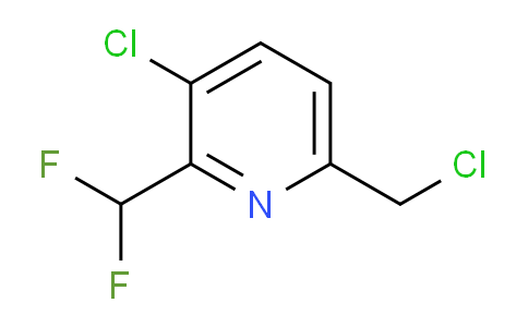 AM77140 | 1804756-55-5 | 3-Chloro-6-(chloromethyl)-2-(difluoromethyl)pyridine