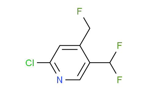 AM77145 | 1805316-27-1 | 2-Chloro-5-(difluoromethyl)-4-(fluoromethyl)pyridine