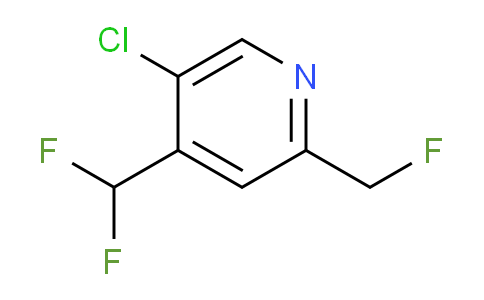 AM77151 | 1805316-29-3 | 5-Chloro-4-(difluoromethyl)-2-(fluoromethyl)pyridine