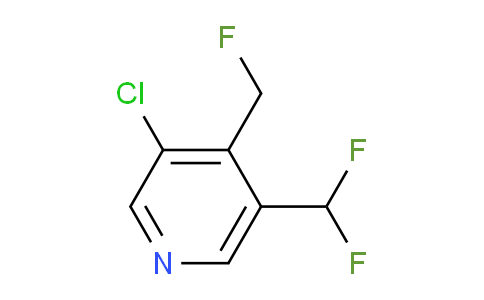AM77152 | 1804756-60-2 | 3-Chloro-5-(difluoromethyl)-4-(fluoromethyl)pyridine