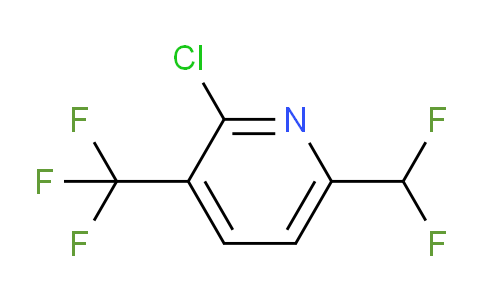 2-Chloro-6-(difluoromethyl)-3-(trifluoromethyl)pyridine