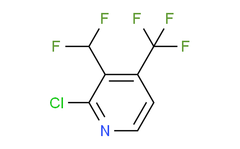 2-Chloro-3-(difluoromethyl)-4-(trifluoromethyl)pyridine