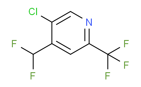 5-Chloro-4-(difluoromethyl)-2-(trifluoromethyl)pyridine