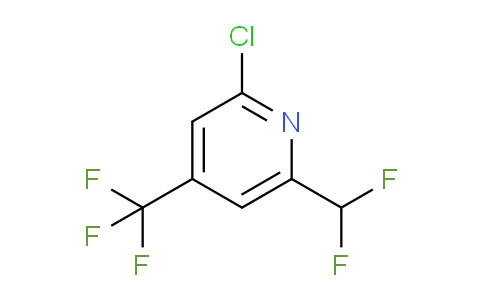 2-Chloro-6-(difluoromethyl)-4-(trifluoromethyl)pyridine