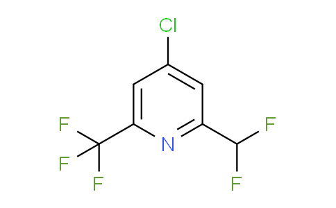 AM77174 | 1803710-19-1 | 4-Chloro-2-(difluoromethyl)-6-(trifluoromethyl)pyridine