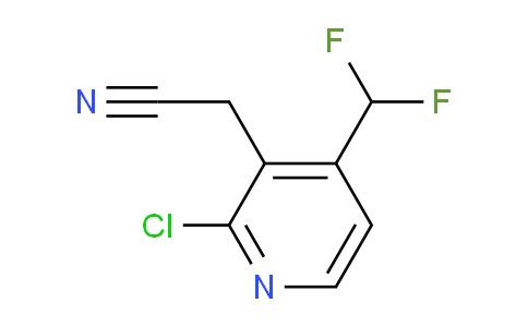 AM77179 | 1806766-95-9 | 2-Chloro-4-(difluoromethyl)pyridine-3-acetonitrile
