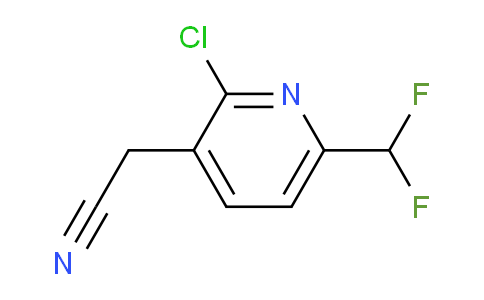 AM77183 | 1805273-23-7 | 2-Chloro-6-(difluoromethyl)pyridine-3-acetonitrile
