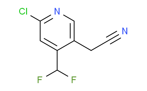 AM77186 | 1806019-88-4 | 2-Chloro-4-(difluoromethyl)pyridine-5-acetonitrile