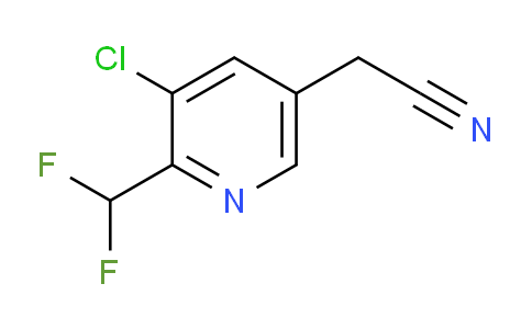 AM77187 | 1804705-30-3 | 3-Chloro-2-(difluoromethyl)pyridine-5-acetonitrile