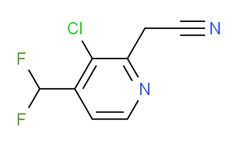 AM77188 | 1806783-94-7 | 3-Chloro-4-(difluoromethyl)pyridine-2-acetonitrile