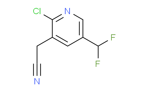 AM77189 | 1805303-58-5 | 2-Chloro-5-(difluoromethyl)pyridine-3-acetonitrile