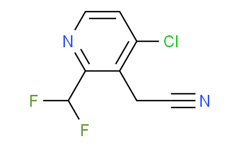 AM77191 | 1806020-60-9 | 4-Chloro-2-(difluoromethyl)pyridine-3-acetonitrile