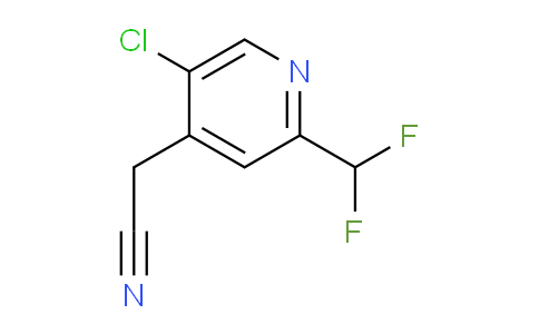 5-Chloro-2-(difluoromethyl)pyridine-4-acetonitrile