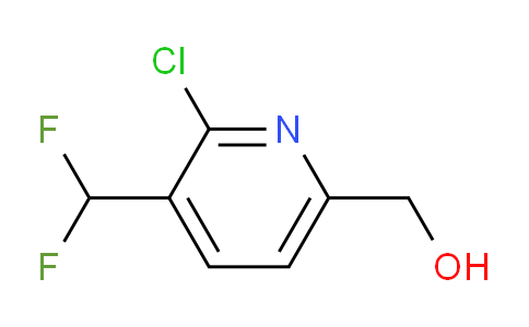 2-Chloro-3-(difluoromethyl)pyridine-6-methanol