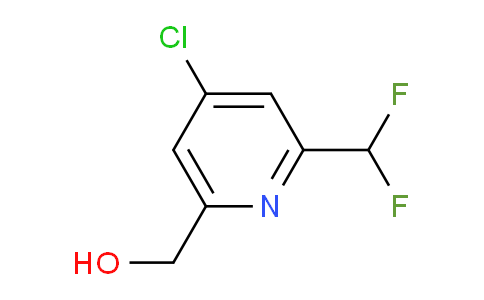 4-Chloro-2-(difluoromethyl)pyridine-6-methanol