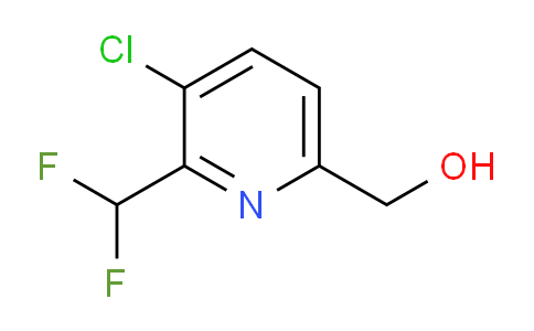 3-Chloro-2-(difluoromethyl)pyridine-6-methanol
