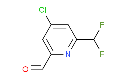AM77233 | 1806020-79-0 | 4-Chloro-2-(difluoromethyl)pyridine-6-carboxaldehyde
