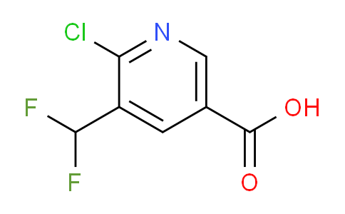 2-Chloro-3-(difluoromethyl)pyridine-5-carboxylic acid