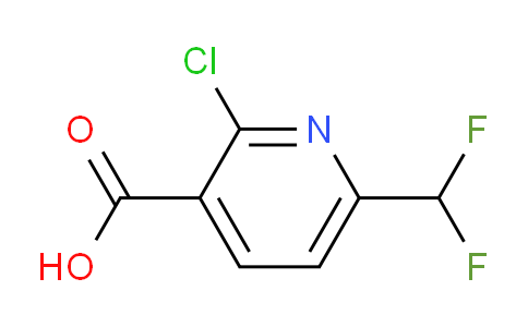 2-Chloro-6-(difluoromethyl)pyridine-3-carboxylic acid