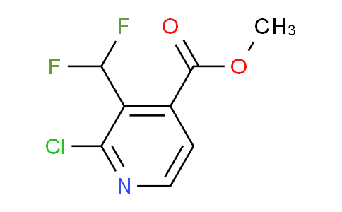 AM77254 | 1806761-17-0 | Methyl 2-chloro-3-(difluoromethyl)pyridine-4-carboxylate