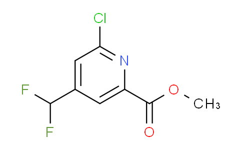 AM77261 | 1806761-34-1 | Methyl 2-chloro-4-(difluoromethyl)pyridine-6-carboxylate