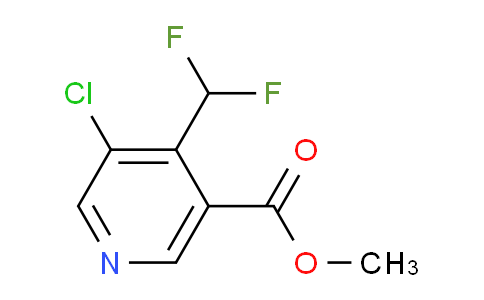 AM77266 | 1803703-11-8 | Methyl 3-chloro-4-(difluoromethyl)pyridine-5-carboxylate