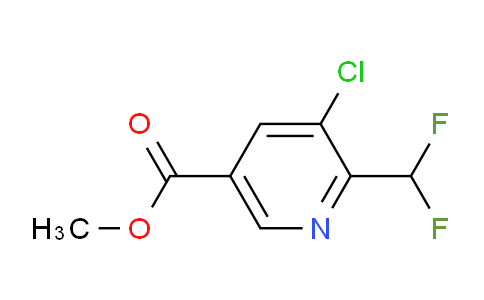 AM77267 | 1806761-43-2 | Methyl 3-chloro-2-(difluoromethyl)pyridine-5-carboxylate