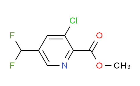 AM77268 | 1806767-24-7 | Methyl 3-chloro-5-(difluoromethyl)pyridine-2-carboxylate