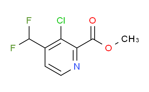 AM77269 | 1806782-65-9 | Methyl 3-chloro-4-(difluoromethyl)pyridine-2-carboxylate