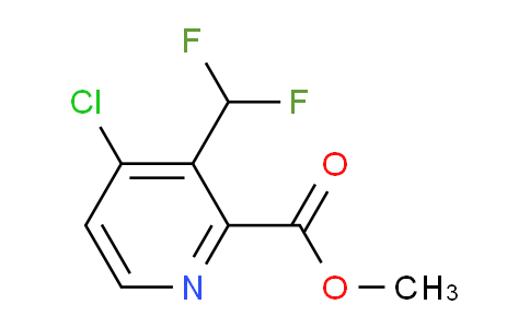 AM77274 | 1806761-52-3 | Methyl 4-chloro-3-(difluoromethyl)pyridine-2-carboxylate