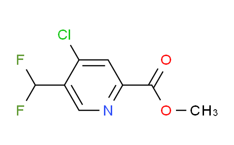 AM77275 | 1805304-20-4 | Methyl 4-chloro-5-(difluoromethyl)pyridine-2-carboxylate