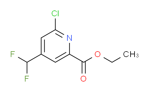 AM77285 | 1805196-51-3 | Ethyl 2-chloro-4-(difluoromethyl)pyridine-6-carboxylate