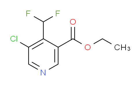 AM77289 | 1805274-24-1 | Ethyl 3-chloro-4-(difluoromethyl)pyridine-5-carboxylate