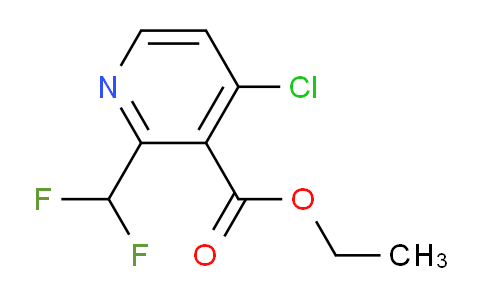 AM77295 | 1804706-03-3 | Ethyl 4-chloro-2-(difluoromethyl)pyridine-3-carboxylate