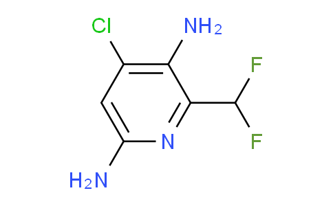 4-Chloro-3,6-diamino-2-(difluoromethyl)pyridine