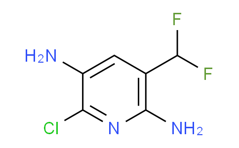 2-Chloro-3,6-diamino-5-(difluoromethyl)pyridine