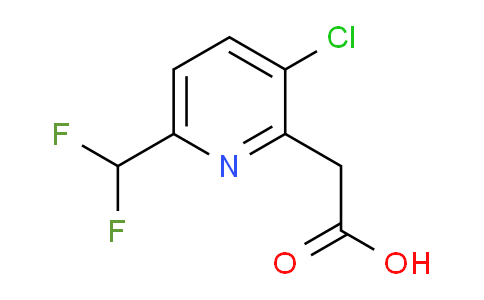 AM77331 | 1806784-92-8 | 3-Chloro-6-(difluoromethyl)pyridine-2-acetic acid