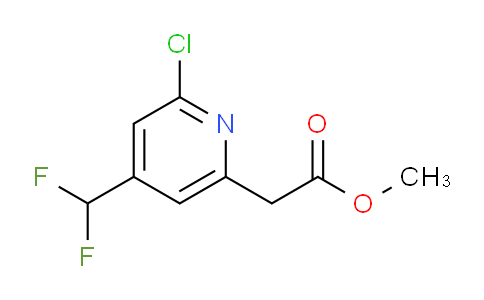 AM77335 | 1805274-88-7 | Methyl 2-chloro-4-(difluoromethyl)pyridine-6-acetate