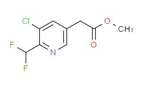 AM77340 | 1805200-47-8 | Methyl 3-chloro-2-(difluoromethyl)pyridine-5-acetate