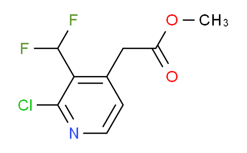 AM77343 | 1805274-80-9 | Methyl 2-chloro-3-(difluoromethyl)pyridine-4-acetate