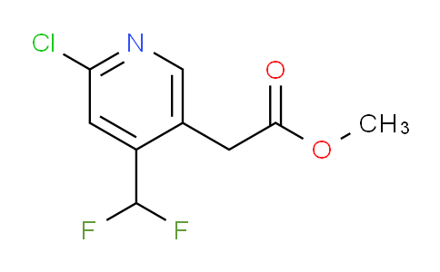 AM77345 | 1805200-41-2 | Methyl 2-chloro-4-(difluoromethyl)pyridine-5-acetate