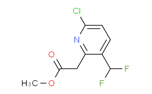 AM77348 | 1806785-00-1 | Methyl 6-chloro-3-(difluoromethyl)pyridine-2-acetate