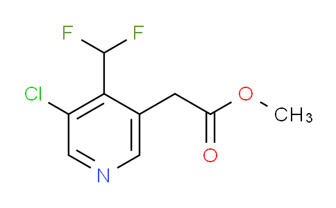 AM77355 | 1806785-09-0 | Methyl 3-chloro-4-(difluoromethyl)pyridine-5-acetate