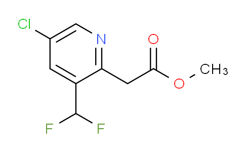 AM77356 | 1804757-74-1 | Methyl 5-chloro-3-(difluoromethyl)pyridine-2-acetate