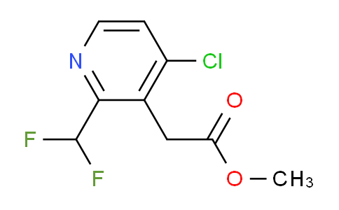 AM77357 | 1805200-65-0 | Methyl 4-chloro-2-(difluoromethyl)pyridine-3-acetate