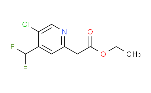 AM77375 | 1805009-52-2 | Ethyl 5-chloro-4-(difluoromethyl)pyridine-2-acetate