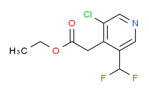 AM77377 | 1804442-83-8 | Ethyl 3-chloro-5-(difluoromethyl)pyridine-4-acetate