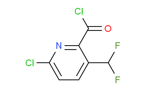 AM77379 | 1805316-74-8 | 6-Chloro-3-(difluoromethyl)pyridine-2-carbonyl chloride